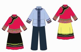 土苗服飾對比 帶你體驗土苗民俗風(fēng)情