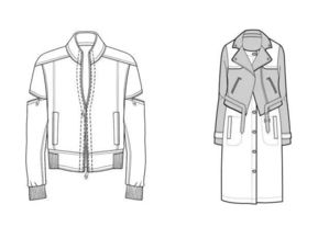 手繪、電腦與雜志款 百張服飾款式圖畫法全解析